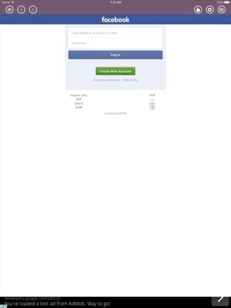 All In One Social Media iPad  Ekran Görüntüleri