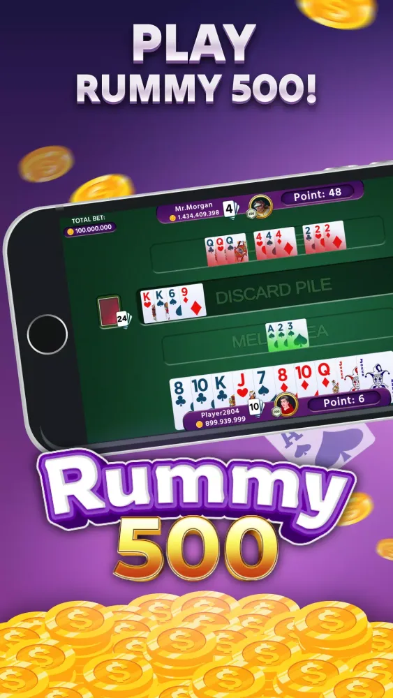 Rummy 500应用截图