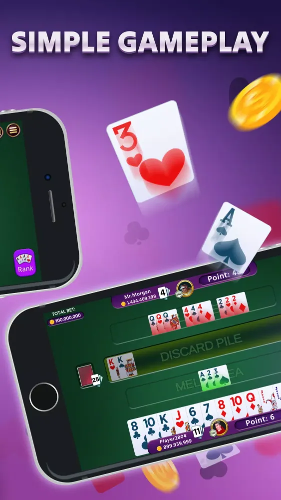 Rummy 500应用截图