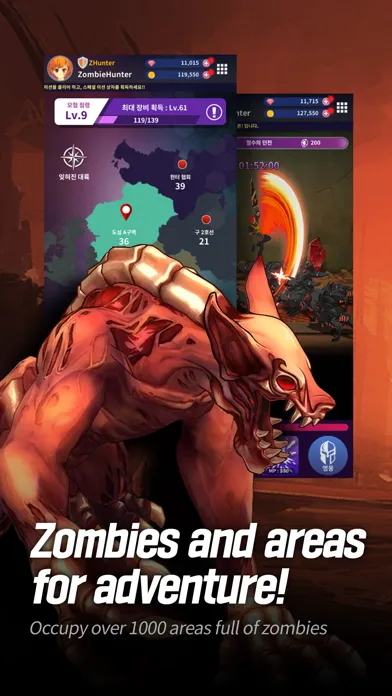 Screenshot di Zombie Hunter: Idle Action RPG
