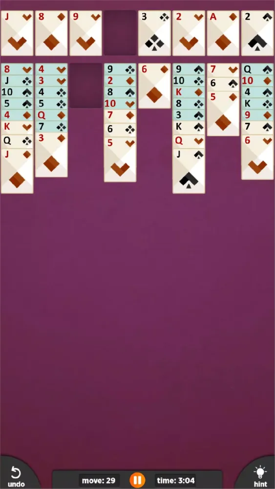 FreeCell Ekran Görüntüleri