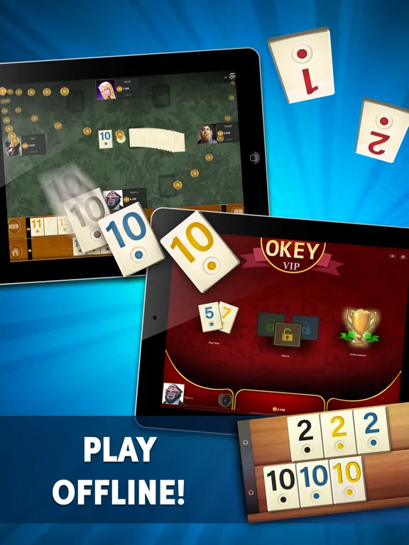 Ảnh chụp màn hình của Okey Vip iPad 