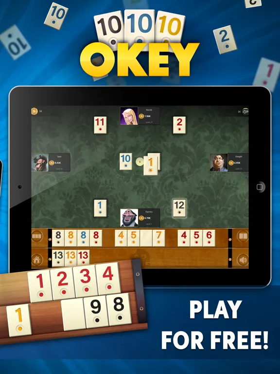 Ảnh chụp màn hình của Okey Vip iPad 