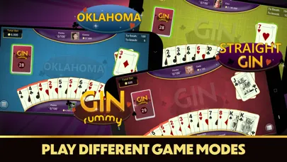Ảnh chụp màn hình của Gin Rummy - Offline Card Games