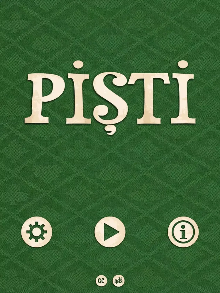 Pişti iPad  Ekran Görüntüleri