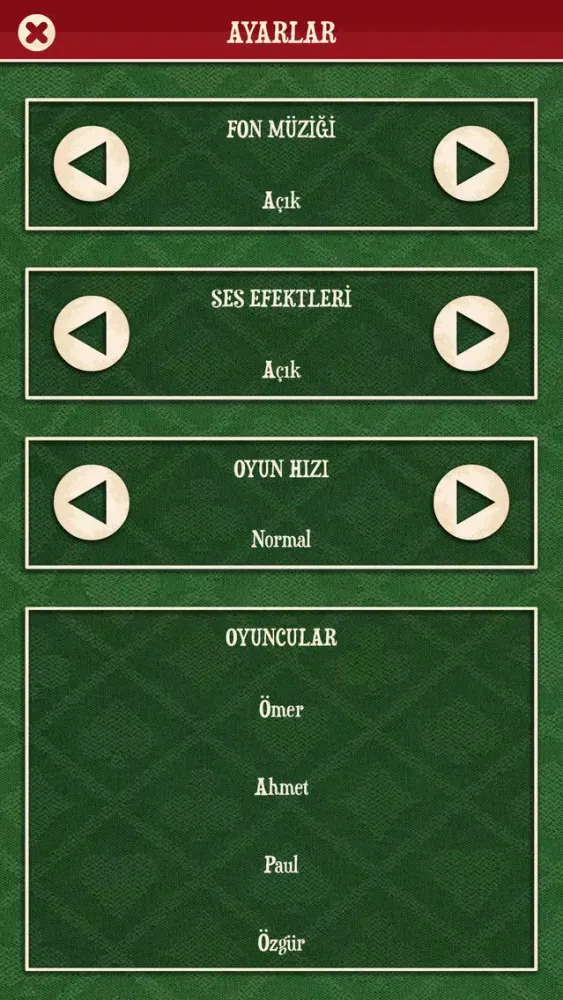 Pişti Ekran Görüntüleri
