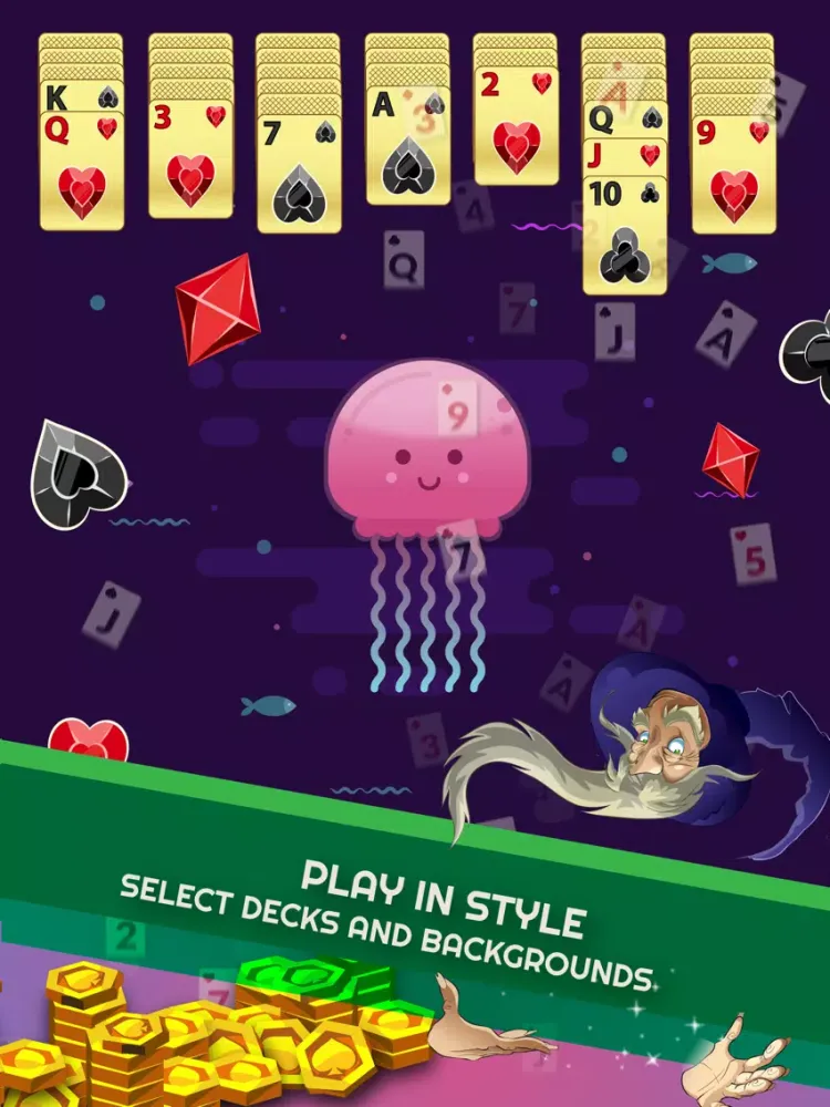 SNG Solitaire - Klondike iPad  スクリーンショット