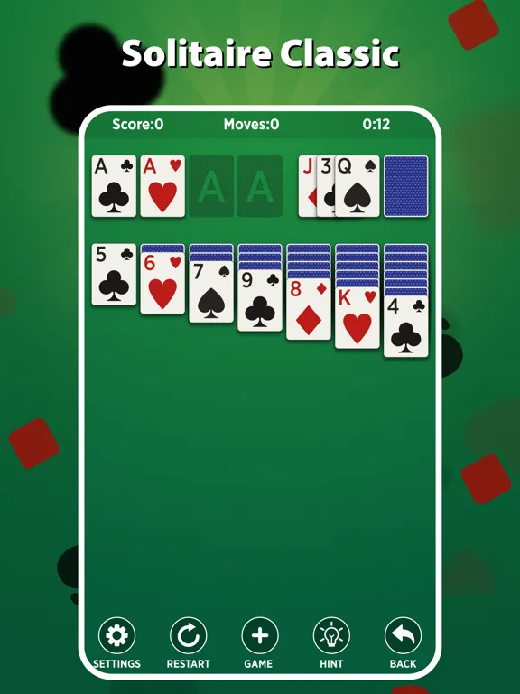 Solitaire - Offline Games iPad Screenshots