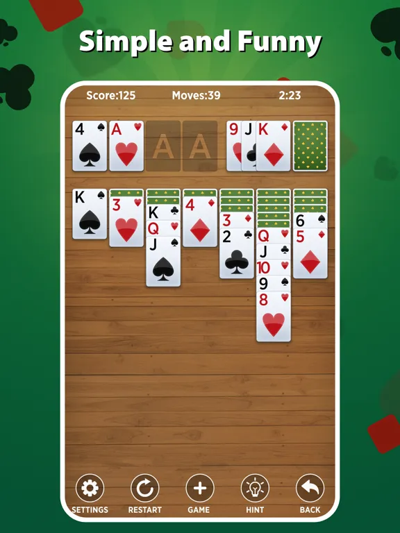 Solitaire - Offline Games iPad Screenshots