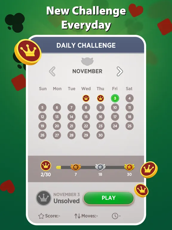 Solitaire - Offline Games iPad Screenshots