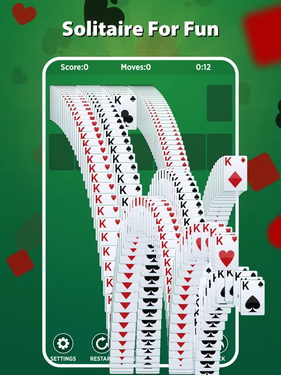 Solitaire - Offline Games iPad Screenshots
