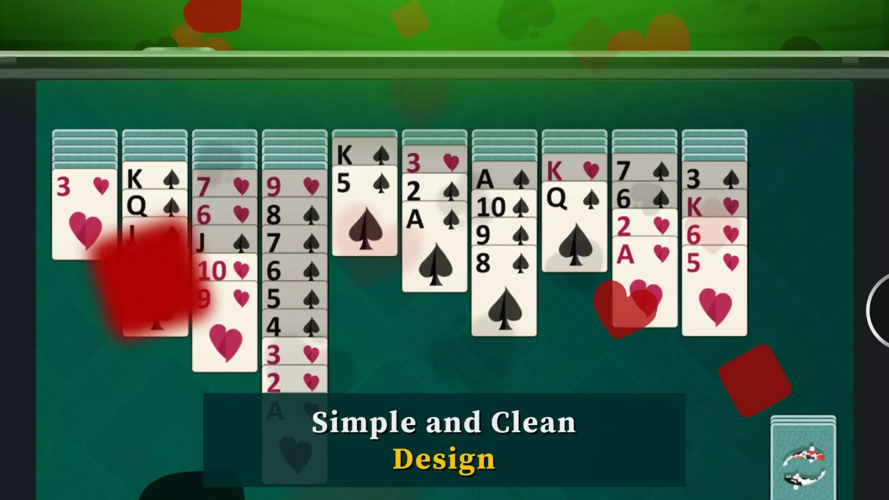 Tangkapan skrin Spider Solitaire