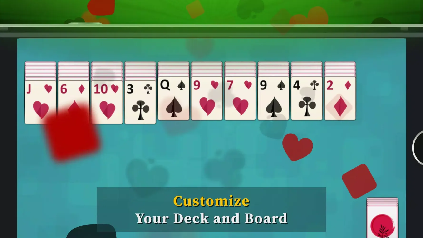 Tangkapan skrin Spider Solitaire