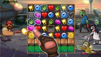 Zombie Blast - Match 3 Puzzle Screenshots