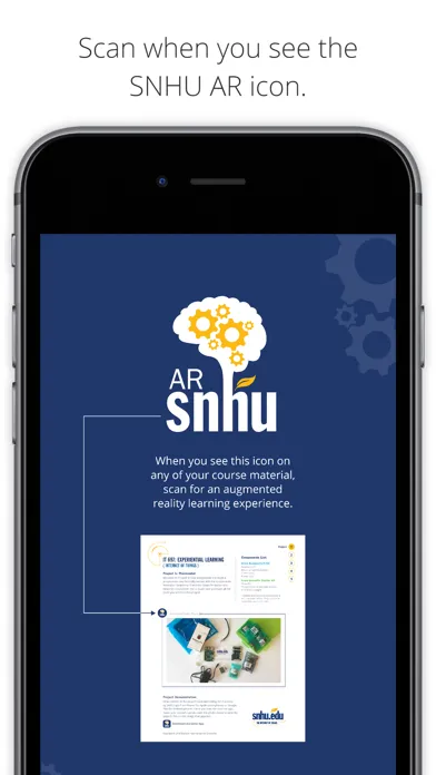Скриншоты SNHU AR
