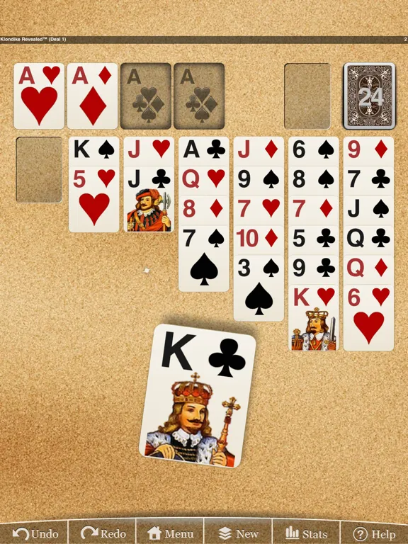 Eric's Klondike Sol HD Lite iPad  سکرین شاٹس