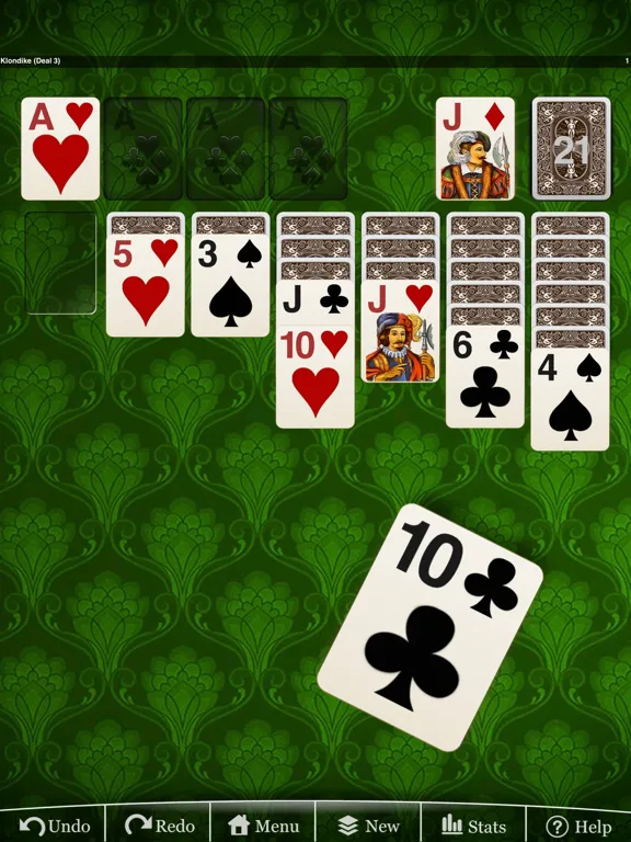 Eric's Klondike Sol HD Lite iPad  سکرین شاٹس