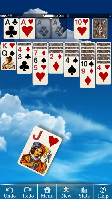 Screenshot di Eric's Klondike Solitaire Lite