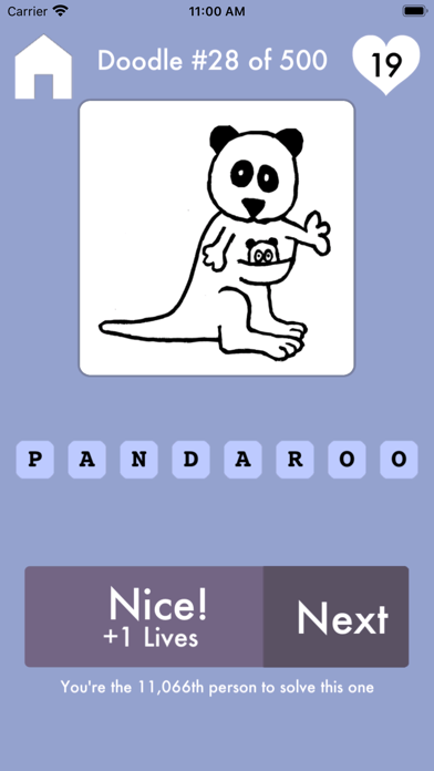 Скриншоты Noodle Doodle - Wacky Wordplay
