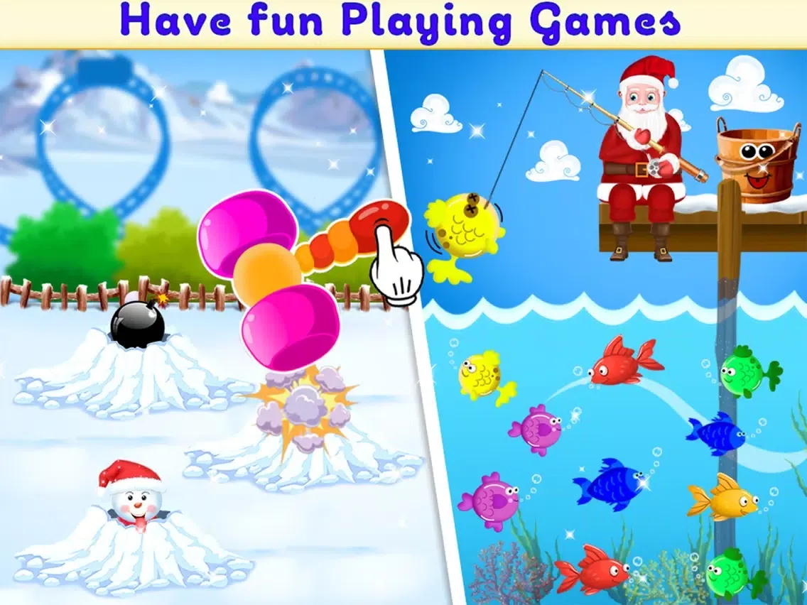 Christmas Adventure FunFair iPad  Ekran Görüntüleri