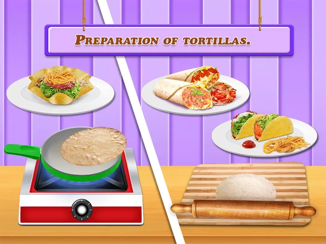 Tangkapan layar Crazy Mexican Food Maker Chef iPad 