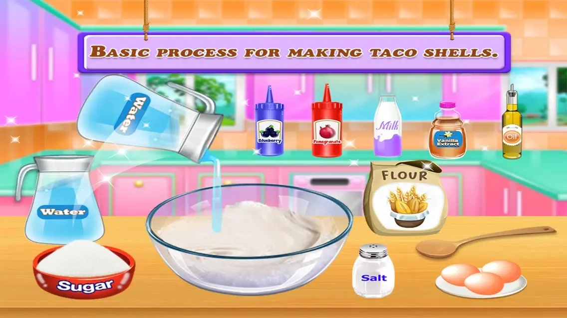 Tangkapan layar Crazy Mexican Food Maker Chef