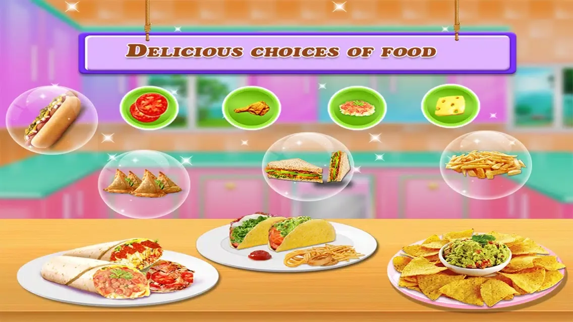 Tangkapan layar Crazy Mexican Food Maker Chef