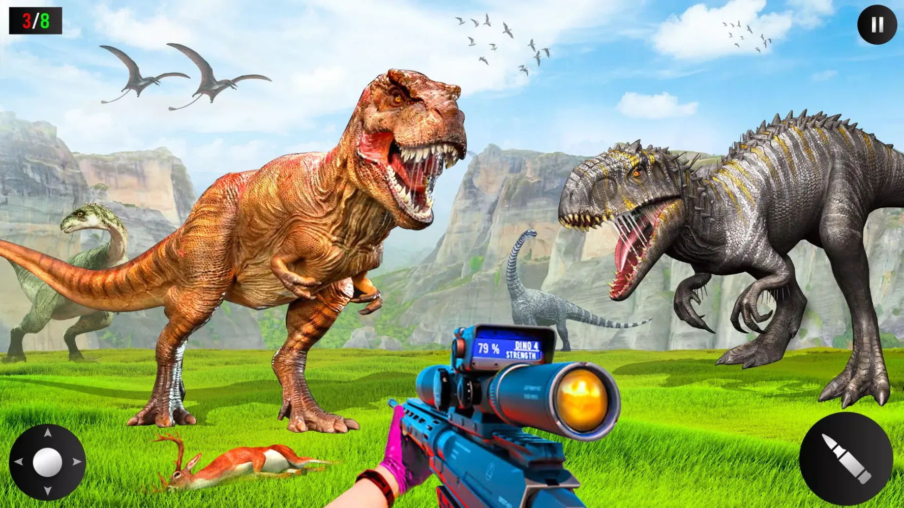 Wild Dino Hunter: Hunting Game Screenshots