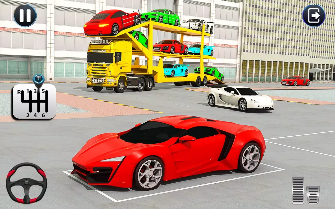 Parking Car Transport Truck Screenshots