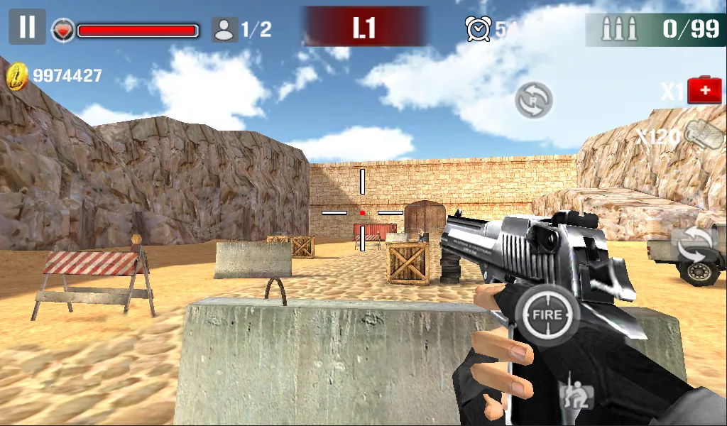 Sniper Shoot Fire War Screenshots