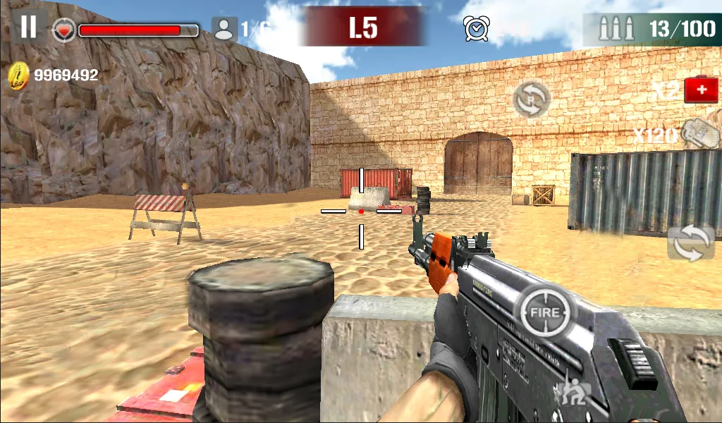 Sniper Shoot Fire War Screenshots