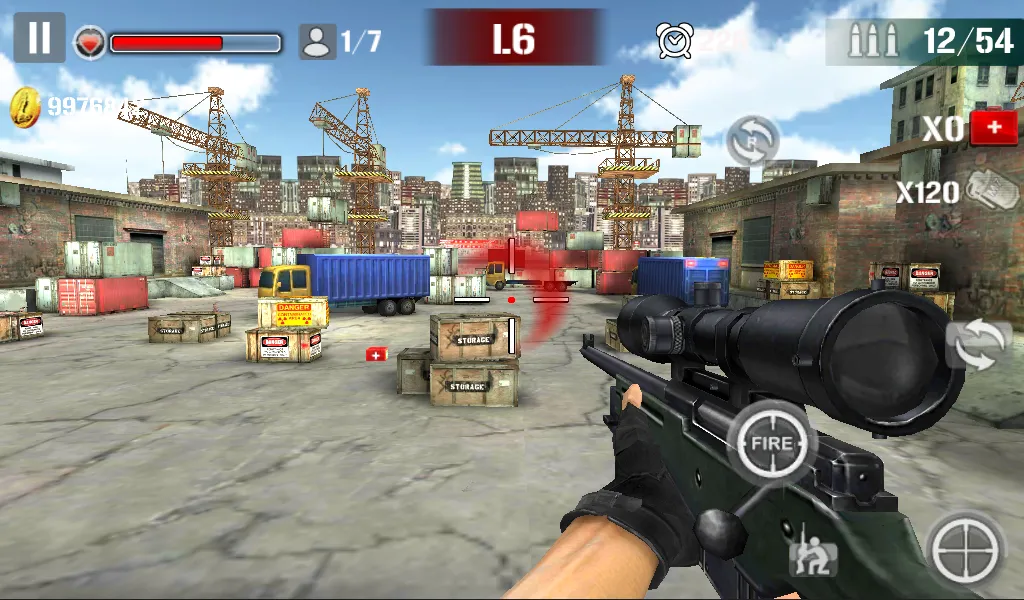 Sniper Shoot Fire War Screenshots