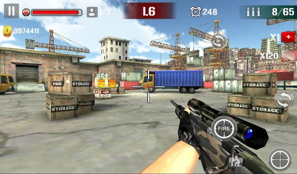 Sniper Shoot Fire War Screenshots