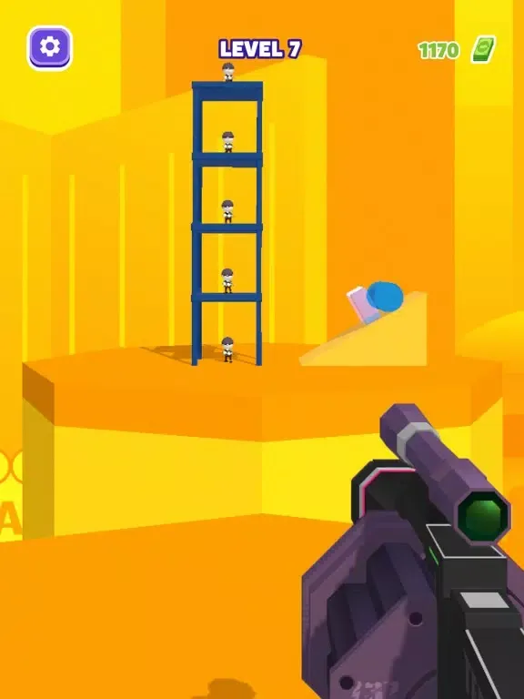 Capturas de tela do First Sniper iPad 