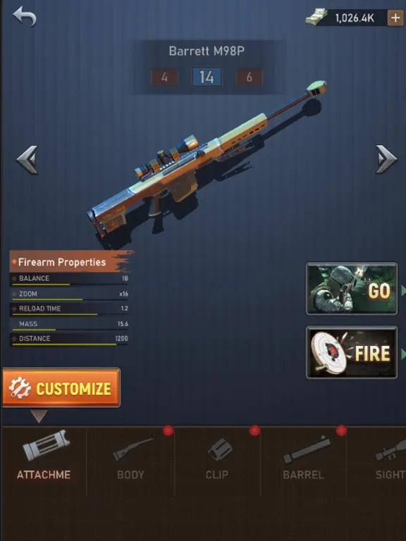 Tangkapan skrin 3D Elite Sniper Shooter iPad 