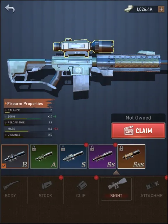 Tangkapan skrin 3D Elite Sniper Shooter iPad 