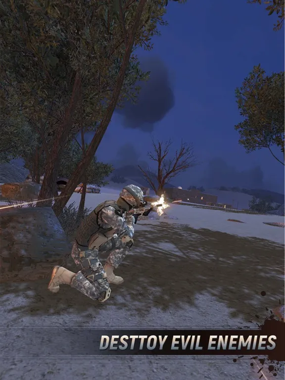 Tangkapan skrin 3D Elite Sniper Shooter iPad 