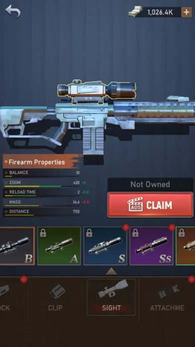 Tangkapan skrin 3D Elite Sniper Shooter