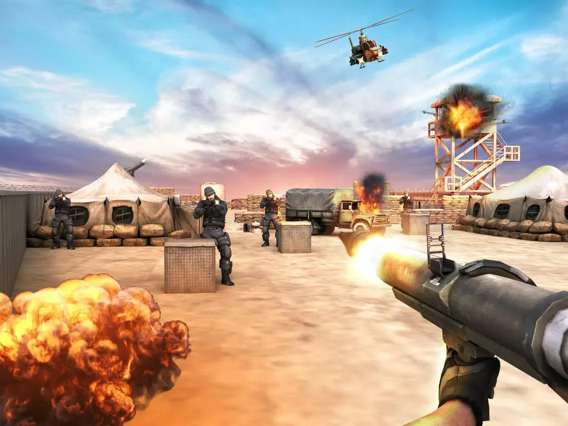 Ảnh chụp màn hình của Sniper Shooter 3d games iPad 