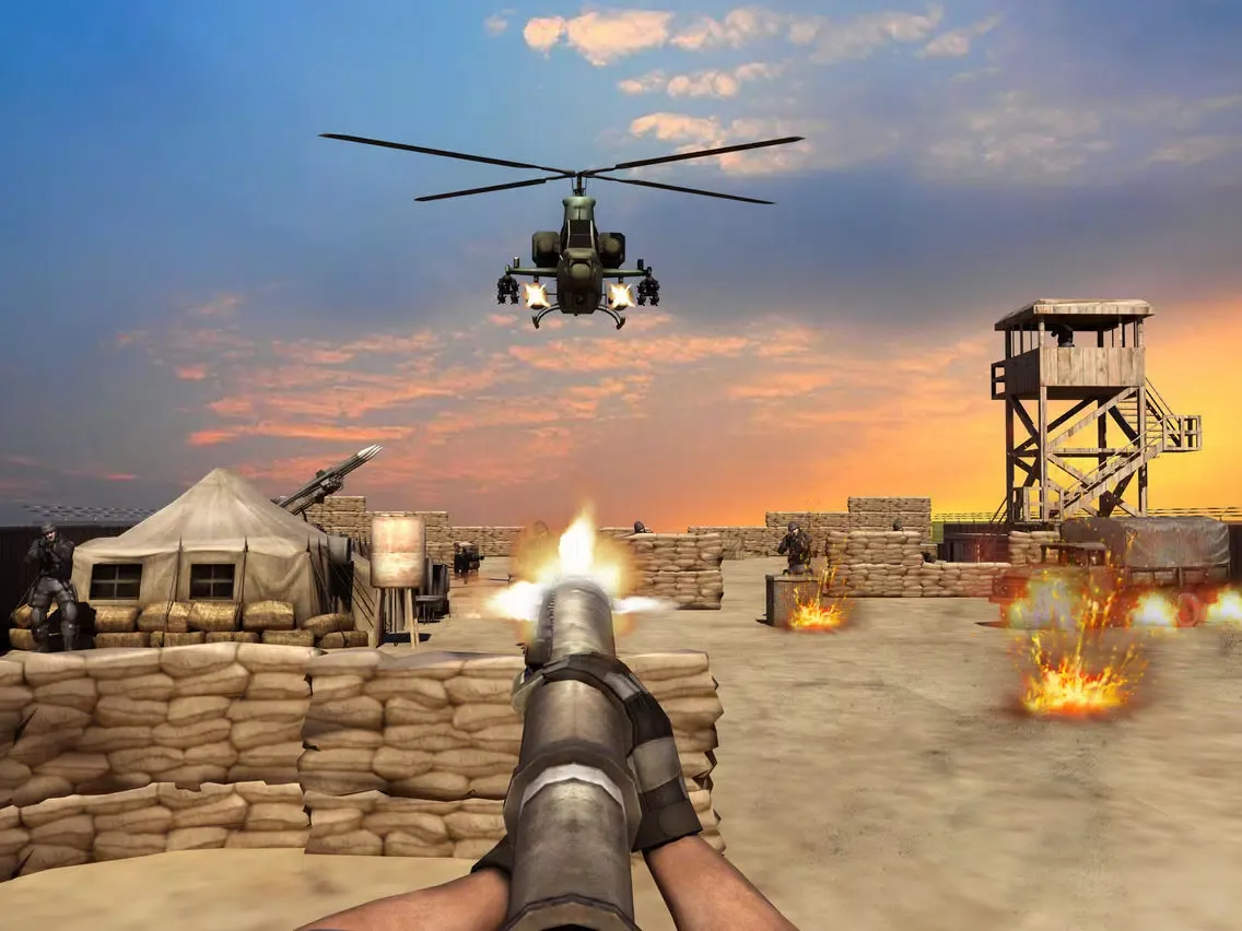 Ảnh chụp màn hình của Sniper Shooter 3d games iPad 