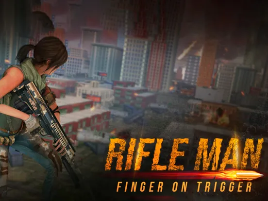 Captures d'écran de Rifle Man - Gun Shooting Game iPad 