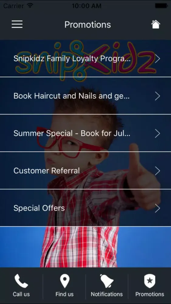 ภาพหน้าจอของ Snipkidz