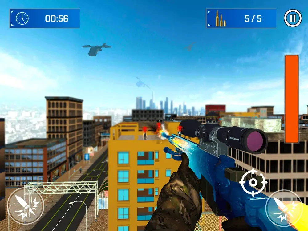 Ảnh chụp màn hình của Sniper 3D : sniper champion iPad 