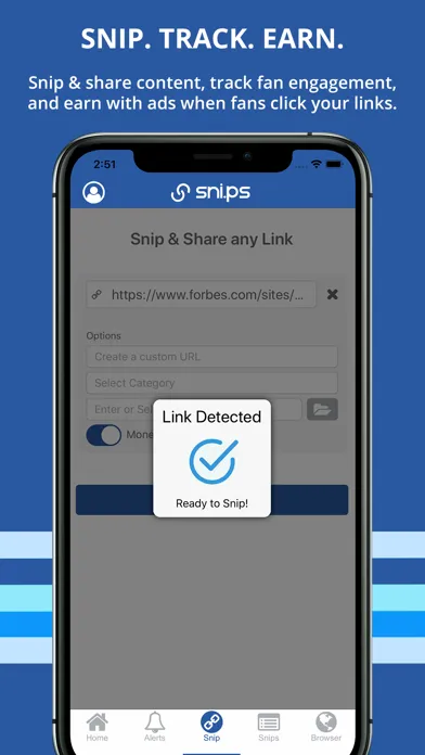 Snips 스크린샷