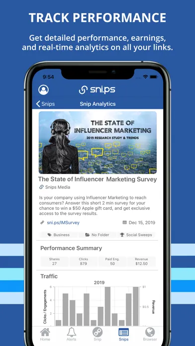 Snips 스크린샷