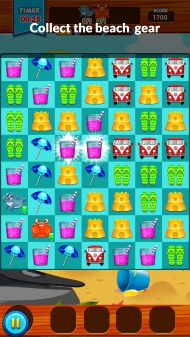 California Beach Toon Crush Screenshots