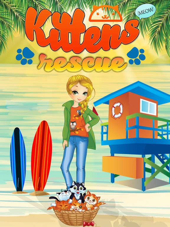 Capturas de tela do Bubble Kitty Rescue iPad 
