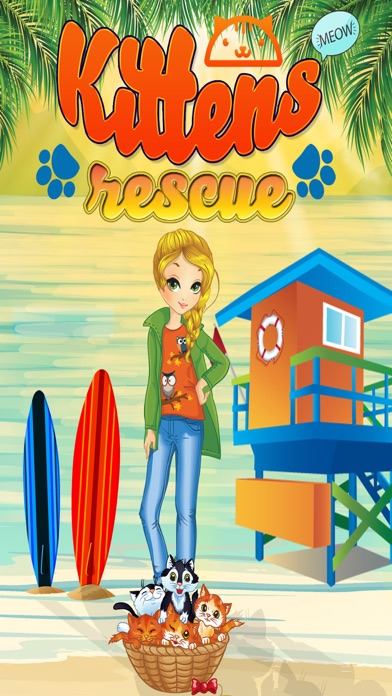 Capturas de tela do Bubble Kitty Rescue