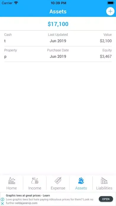 Screenshot di My Money Goals
