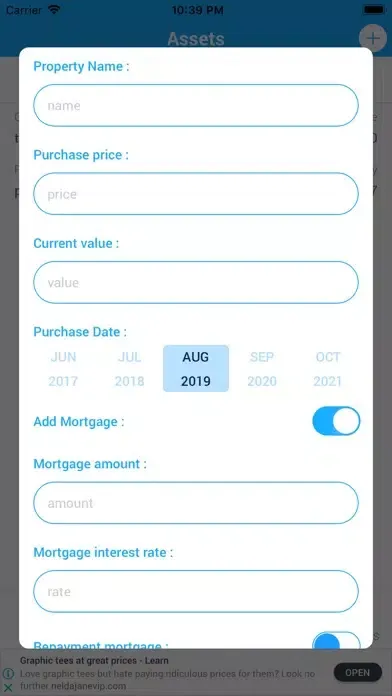 Screenshot di My Money Goals